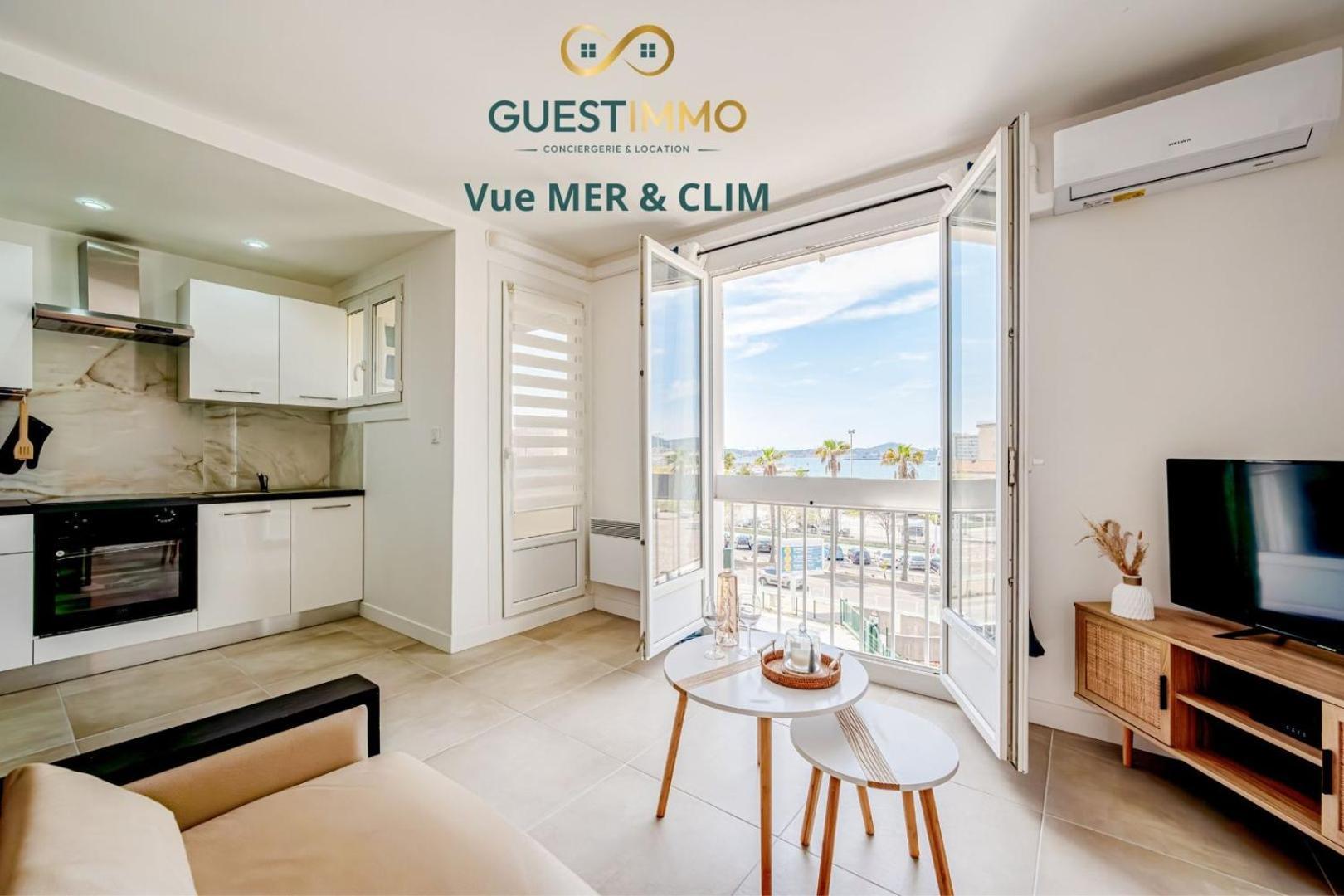 Air-Conditioned Apartment - Sea View Port Тулон Экстерьер фото
